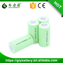 Ni-cd SC 1600mah 1.2v batterie rechargeable Topless exportation sur le mot livraison rapide